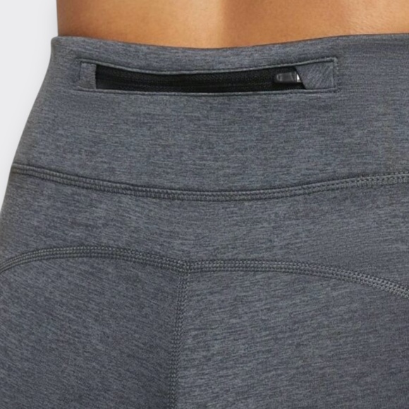 NIKE | Black Gray Running Tights | Dri-Fit Fast Warm Runway XS | Performance - Picture 8 of 14